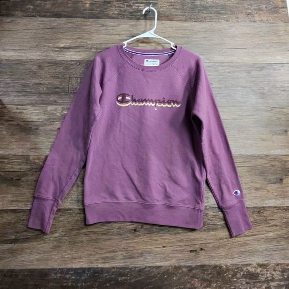 Champion Tops - Champion Women's Purple Sweatshirt